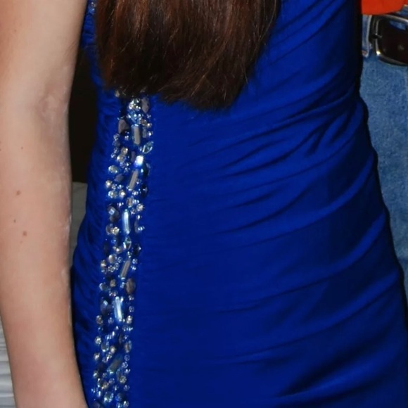 City Triangles Bodycon Club Dress Prom 1-Shoulder - Picture 5 of 9